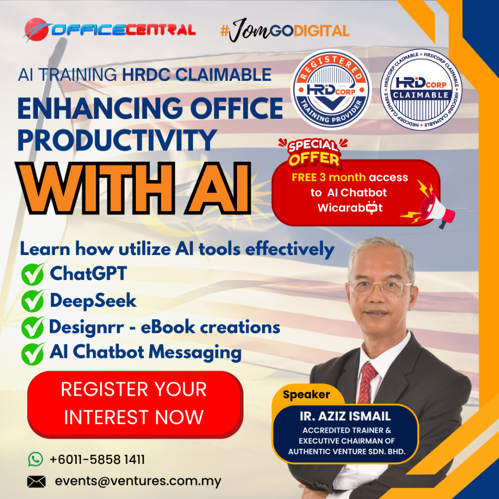 ai training poster